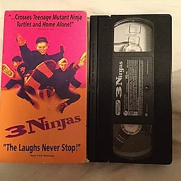 3 Ninjas — Vintage VHS Tape