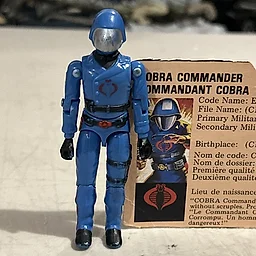 Cobra Commander — G.I. Joe Action Figure (1982-1984)