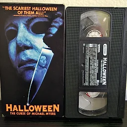 Halloween 6 Curse of Michael Myers — Horror VHS (1995)