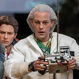Doc Brown (Back to the Future) — Hot Toys Collectible Figure