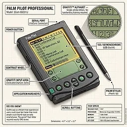 Palm Pilot — PDA Handheld Organizer